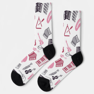 Musikmuster Socken