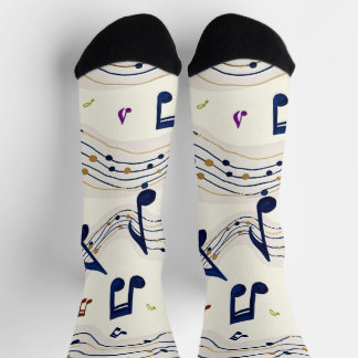Musikmuster Socken