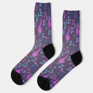 Musikmuster Socken