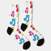 Musikmuster Socken (Rechts)