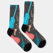 Musikmuster Socken (Rechts)