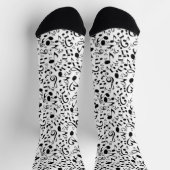 Musikmuster Socken (Oben)