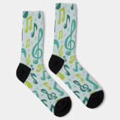 Musikmuster Socken (Rechts)