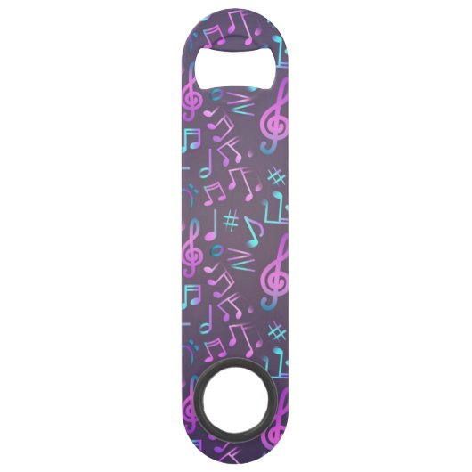 Musikmuster Speed Flaschenöffner (Rückseite)