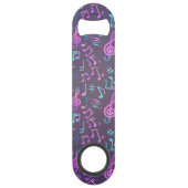 Musikmuster Speed Flaschenöffner (Vorderseite)