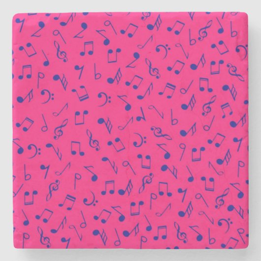 Musikmuster Steinuntersetzer (Vorderseite)