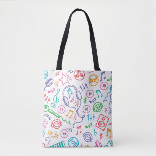 Musikmuster Tasche