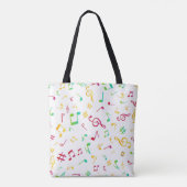 Musikmuster Tasche (Rückseite)