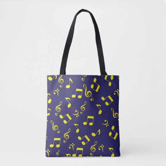 Musikmuster Tasche (Vorderseite)