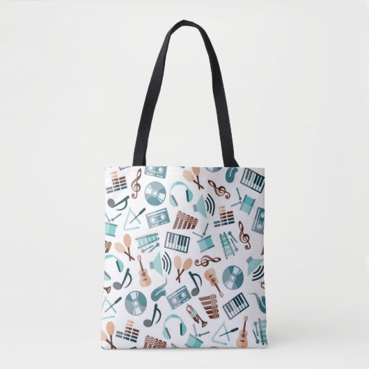 Musikmuster Tasche (Vorderseite)