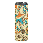 Musikmuster Thermosbecher (Rückseite)