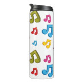 Musikmuster Thermosbecher (Nach rechts gedreht)