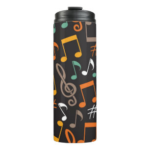 Musikmuster Thermosbecher