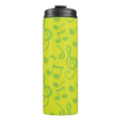 Musikmuster Thermosbecher (Vorderseite)