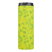 Musikmuster Thermosbecher (Rückseite)