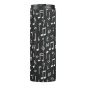 Musikmuster Thermosbecher (Rückseite)