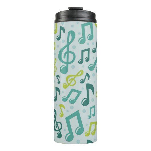 Musikmuster Thermosbecher (Vorderseite)