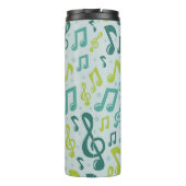 Musikmuster Thermosbecher (Rückseite)