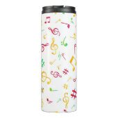 Musikmuster Thermosbecher (Rückseite)