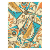 Musikmuster Tischdecke (Vorderseite)