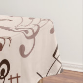 Musikmuster Tischdecke (Beispiel)