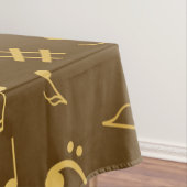 Musikmuster Tischdecke (Beispiel)