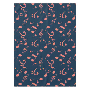 Musikmuster Tischdecke