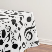 Musikmuster Tischdecke (Beispiel)