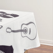 Musikmuster Tischdecke (Beispiel)