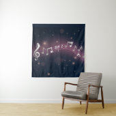 Musikmuster Wandteppich (Beispiel)