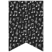 Musikmuster Wimpelkette (Zweite Fahne)