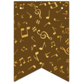 Musikmuster Wimpelkette (Erste Fahne)