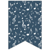 Musikmuster Wimpelkette (Dritte Fahne)