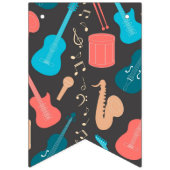 Musikmuster Wimpelkette (Erste Fahne)