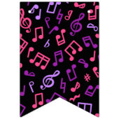 Musikmuster Wimpelkette (Dritte Fahne)