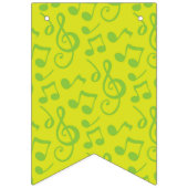Musikmuster Wimpelkette (Erste Fahne)