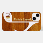 Musiknote auf Holz Case-Mate iPhone Hülle (Rückseite (Horizontal))
