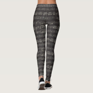 Musiknote Black Leggings