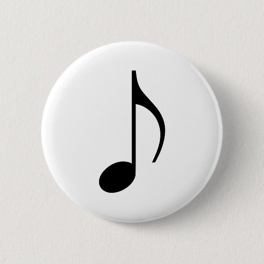 Musiknote Button (Vorderseite)