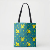 Musiknote Chick Pattern Tasche (Vorderseite)