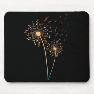 Musiknote Design Women Music Teacher Musi Mousepad