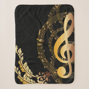 Musiknote Elegantes Design Sherpadecke