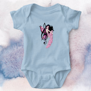 Musiknote Fairy Baby Strampler