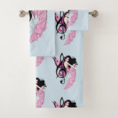Musiknote Fairy Badhandtuch Set (Insitu)