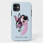 Musiknote Fairy Case-Mate iPhone Hülle (Rückseite)