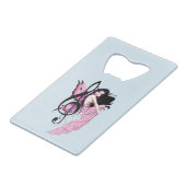 Musiknote Fairy Geldbeutel Flaschenöffner (Vorderseite Schrägansicht)