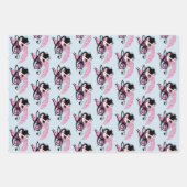 Musiknote Fairy Geschenkpapier Set (Vorderseite 3)