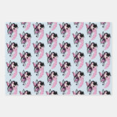 Musiknote Fairy Geschenkpapier Set (Vorderseite)