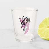 Musiknote Fairy Schnapsglas (Vorderseite)