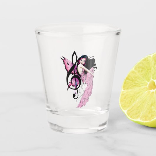Musiknote Fairy Schnapsglas (Vorderseite)